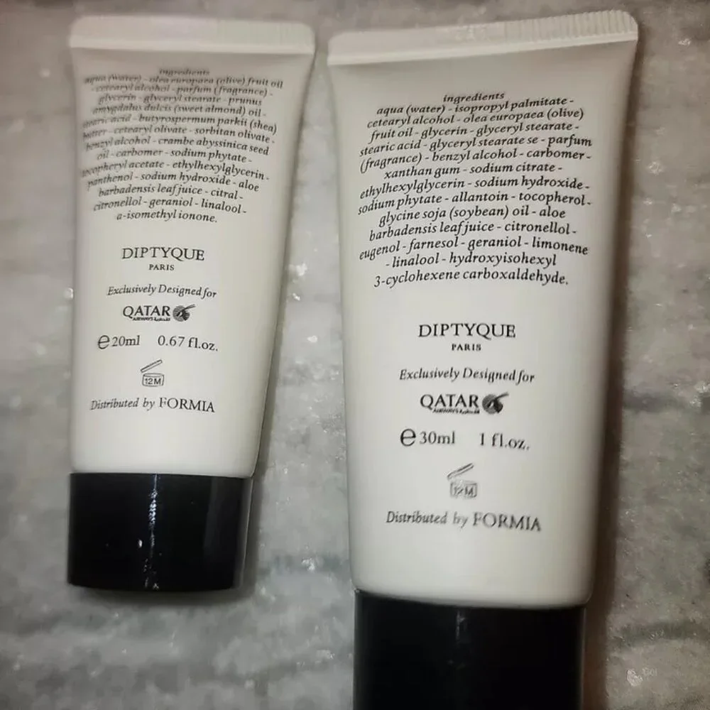 Diptyque X Qatar Airways First Class Pouch Amenities Set Limited Edition - Picture 8 of 9